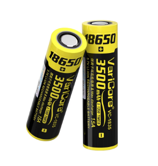 Акумулятор 18650 Li-Ion VariCore VC-1835 3500mAh 3.7V (15A) Високострумовий - Фото 6 Акумулятор 18650 Li-Ion VariCore VC-1835 3500mAh 3.7V (15A) Високострумовий - изображение 6