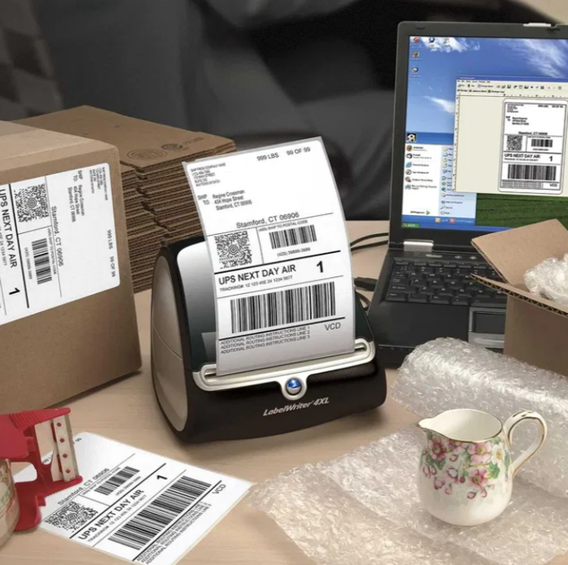 Термопринтер профессиональный DYMO LabelWriter 4XL - Б/У - Фото 3 Термопринтер профессиональный DYMO LabelWriter 4XL - Б/У - изображение 3