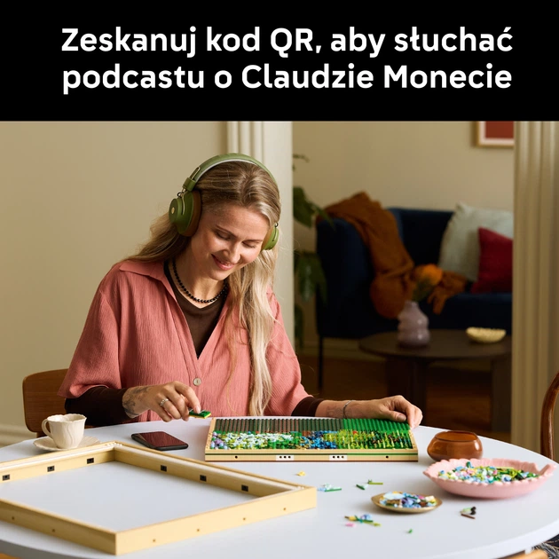 Zestaw klocków LEGO Art Claude Monet — Most nad stawem z liliami wodnymi 3179 elementów (31220) - obraz 6