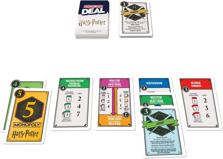 Монополия Гарри Поттера Сделка Волшебный Мир на английском Monopoly Harry Potter Deal Hasbro G0717 - изображение 5