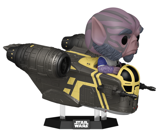 Figurka Funko Pop! Star Wars: Rides Deluxe Zeb Orrelios in the Razor Crest 92565 13.5 cm (889698925655) - obraz 2