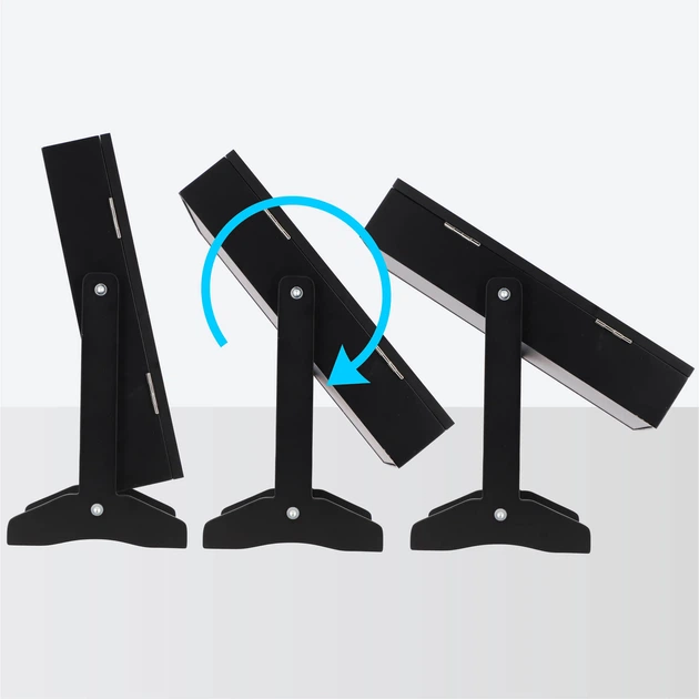 Туалетний столик Kadax Trullo дзеркало та шафа для прикрас K2915 PHO8072 Чорний (5903699419304) - зображення 4