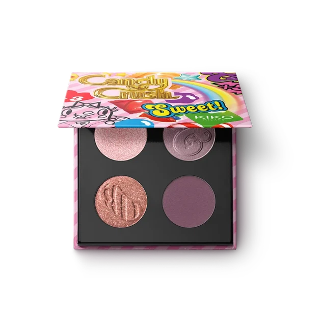 Палетка тіней для повік KIKO MILANO candy crush multi finish eyeshadow palette - зображення 3