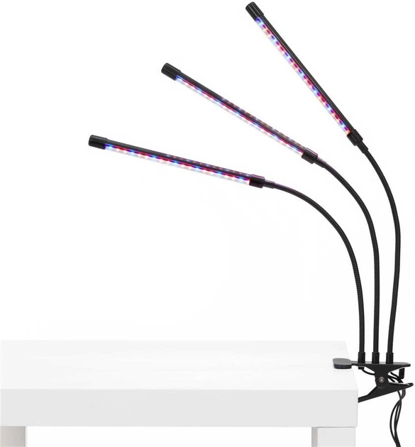 Лампа Springos для освітлення рослин LED 3 панелі GA0222 (5908455310116) - зображення 2