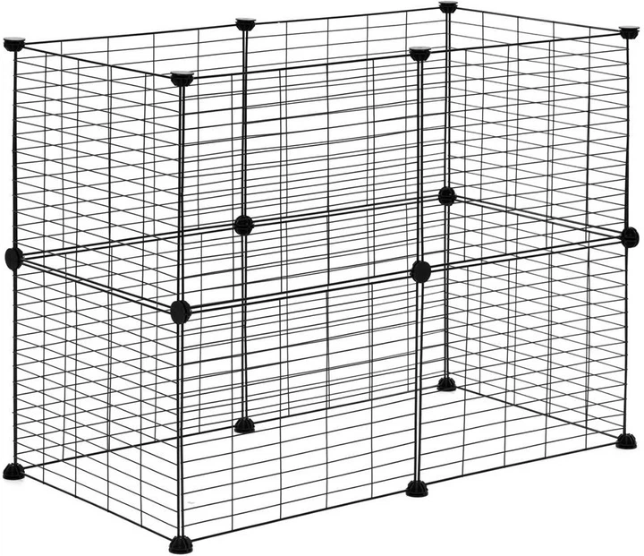 Kojec dla zwierząt Springos PA1086 143x71x46 cm Czarna (5908455310154) - obraz 11