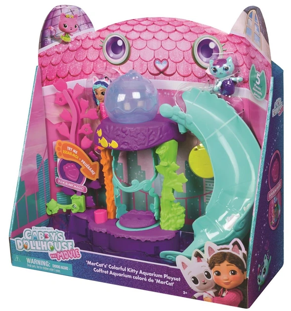 Zestaw do gry Spin Master Koci Domek Gabi Kocie akwarium Syrenkotki (681147090064) - obraz 4