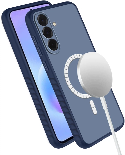 Чохол для смартфона MAKE Atlas Magnet для Samsung Galaxy A57 Blue (MTLSM-SA57BL) - Фото 3 Чохол для смартфона MAKE Atlas Magnet для Samsung Galaxy A57 Blue (MTLSM-SA57BL) - зображення 3