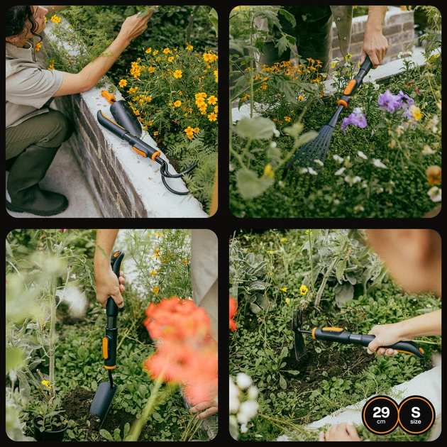 Ручка для ручного інструменту Fiskars OneClick S, 29 см (1080548) - зображення 2