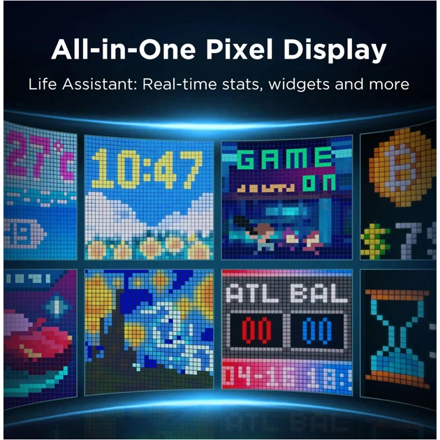 Интерактивный дисплей Govee H8630 LED Gaming Pixel Light 32x32 Pixels (H8630C81) [155438] - изображение 5