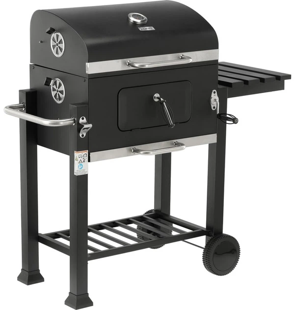 Grill węglowy Lund 99927 Deluxe z rusztem żeliwnym 54 × 37 cm (5906083126178) - obraz 3
