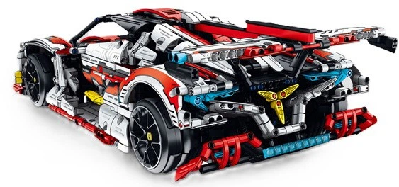 Klocki konstrukcyjne iM.Master RC 9809-2 Super Auto 1:10 Drift 2277 elementów 43258 (6973676043258) - obraz 3