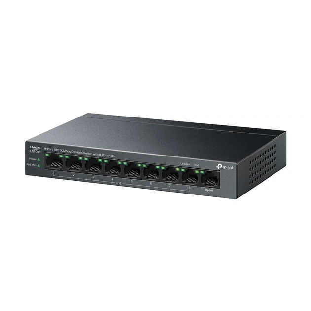 Коммутатор сетевой D-Link LS109P - Фото 2 Коммутатор сетевой D-Link LS109P - изображение 2