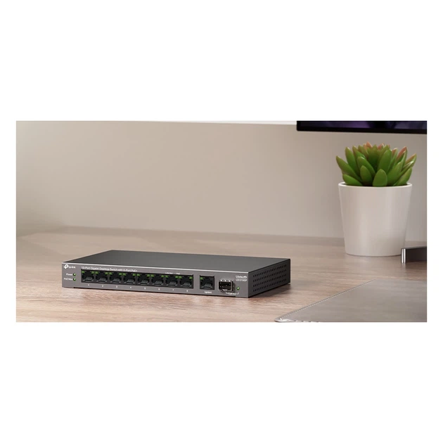 Комутатор мережевий TP-Link LS1210GP - Фото 5 Комутатор мережевий TP-Link LS1210GP - изображение 5