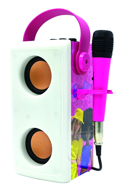 Портативна колонка Lexibook Barbie Bluetooth зі світлом і мікрофоном (BTP185BBZ) - зображення 4