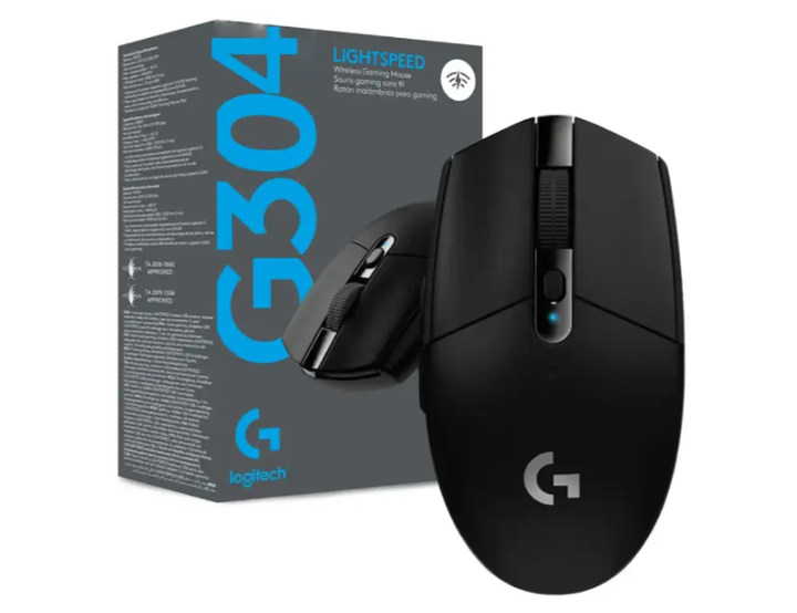 Беспроводная геймерская мышь Logitech G304 2.4 ГГц HERO сенсор 12 000 DPI - изображение 2