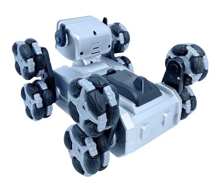 Робот трюковая собака на радиоуправлении Stunt Robot Dog H29-4 с LED-подсветкой и WiFi-камерой - изображение 5