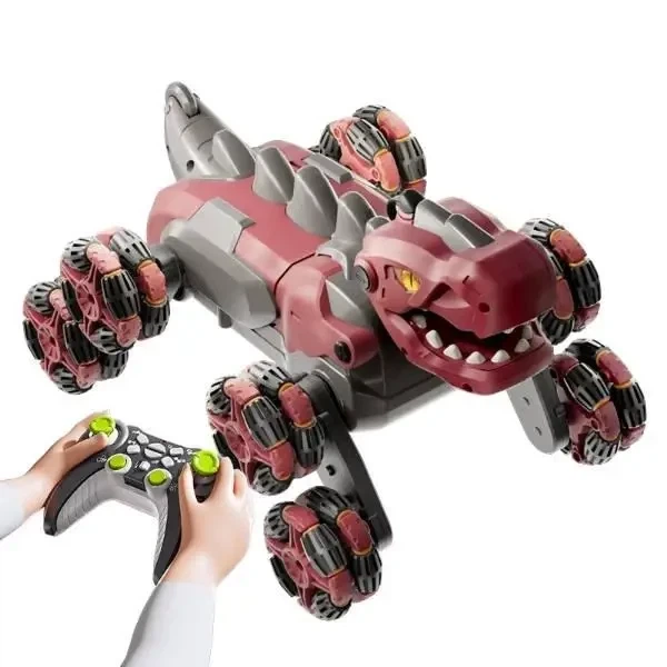 Машинка на радиоуправлении Динозавр 2209 A-Toys Красный - изображение 2