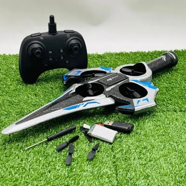Игрушка-самолёт на радиоуправлении Летающий меч Drone KS-199 - изображение 4