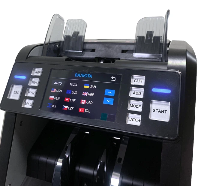 Счетчик банкнот MULTI COUNTER PRO 931 AXIOM 2026 мультивалютный с UV/MG/IR детекцией и определением номинала - изображение 4