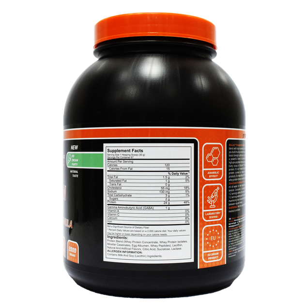 Натуральный гидролизованный Протеин TM bioline ( 2 кг / банка ) 80% сывороточного белка + Спортивный Шейкер Мороженое пломбир - Фото 3 Натуральный гидролизованный Протеин TM bioline ( 2 кг / банка ) 80% сывороточного белка + Спортивный Шейкер Мороженое пломбир - изображение 3
