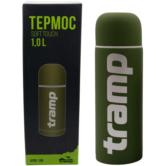 Термос TRAMP Soft Touch 1 л UTRC-109 Хакі - изображение 4