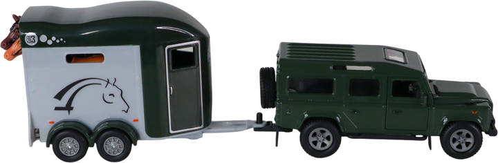 Игровой набор Techno Drive Land Rover с прицепом и фигурками лошадей (520460.270) - изображение 8