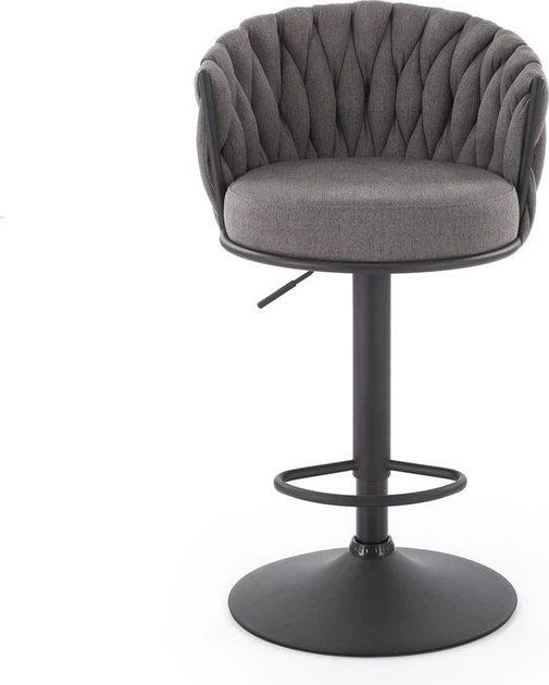 Hoker barowy Halmar H125 Popielaty (5905248135611) - obraz 2