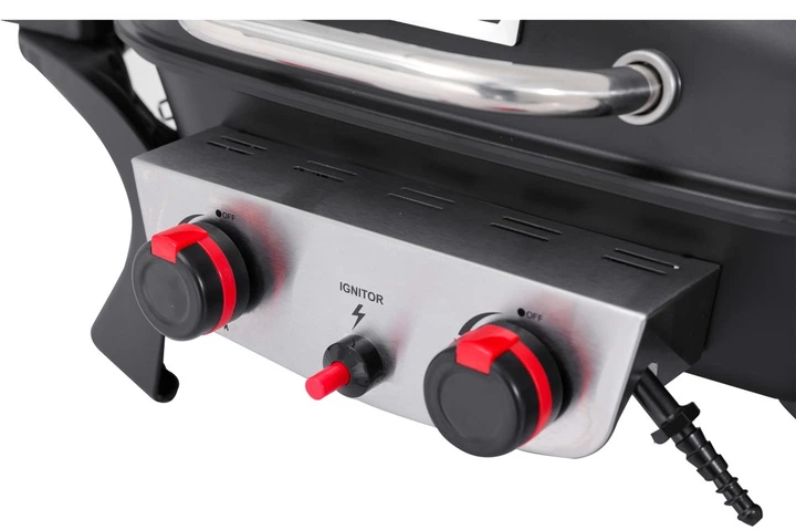 Gazowy grill Yato Yake YG-20005 przenośny 2 palniki 5 kW (5906083105920) - obraz 6