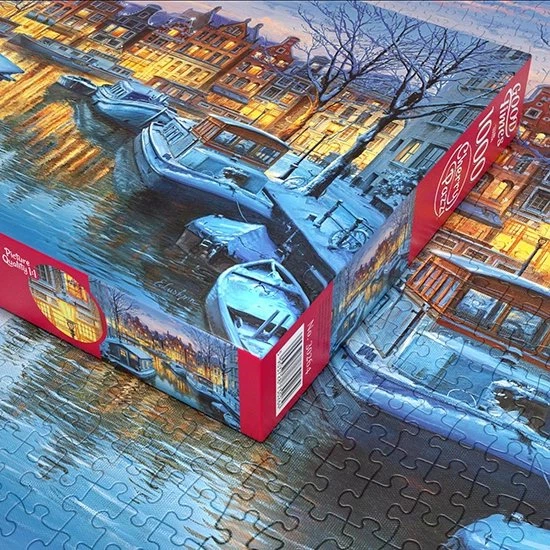 Пазл из 1000 деталей, «Ночной Амстердам», (30264) Cherrypazzi - изображение 4