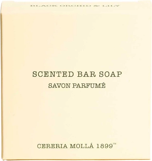 Mydło Cereria Molla Black Orchid and Lily 100 g (8424405011263) - obraz 2
