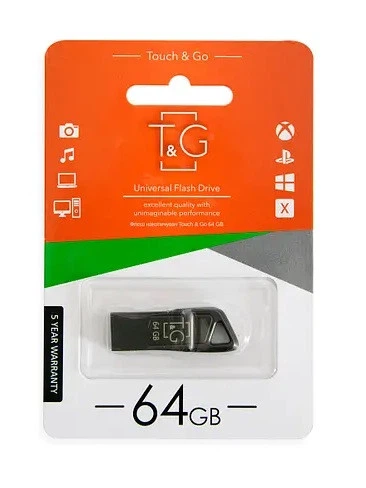 USB Flash Drive 3.0 T&G 64gb Metal 114 Черный - Фото 2 USB Flash Drive 3.0 T&G 64gb Metal 114 Черный - изображение 2