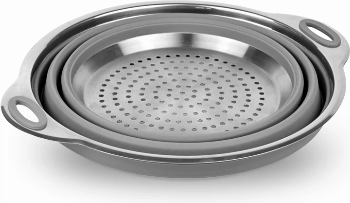 Durszlak składany Platinet silikonowy 24 x 28 cm PCFC28 (5907595463010) - obraz 3