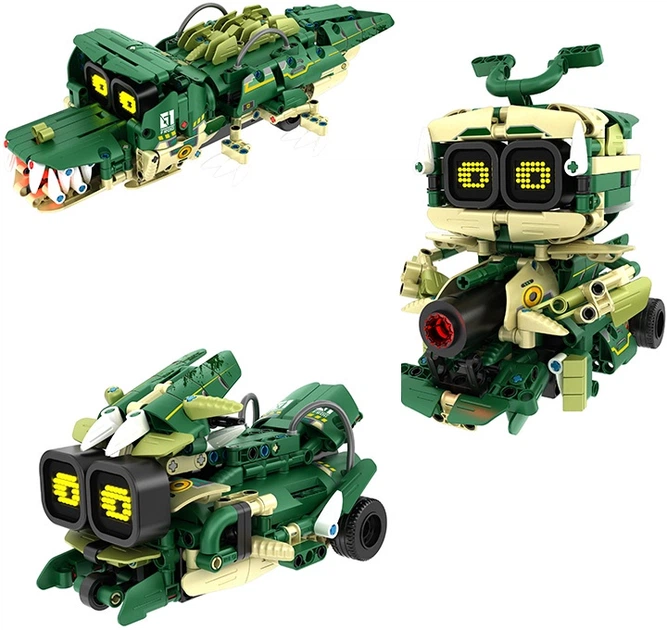 Конструктор iM.Master RC 8061 Робокрокодил 3в1 513 деталей 44651 (6973676044651) - зображення 2