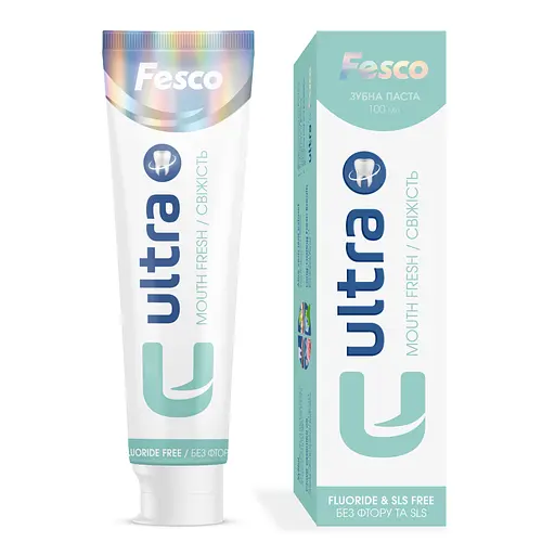 Зубная паста Fesco Ultra Mouth Fresh, 100 мл - Фото 1 Зубная паста Fesco Ultra Mouth Fresh, 100 мл - изображение 1