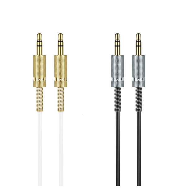 Aux Hoco UPA31 Spring 3m Черный - Фото 2 Aux Hoco UPA31 Spring 3m Черный - изображение 2