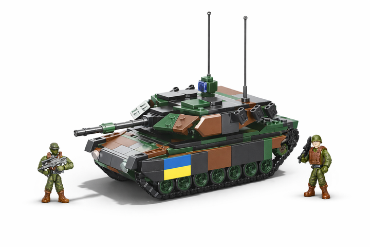 Конструктор KB 1145 танк Leopard 2A5 458 деталей - Фото 1 Конструктор KB 1145 танк Leopard 2A5 458 деталей - зображення 1