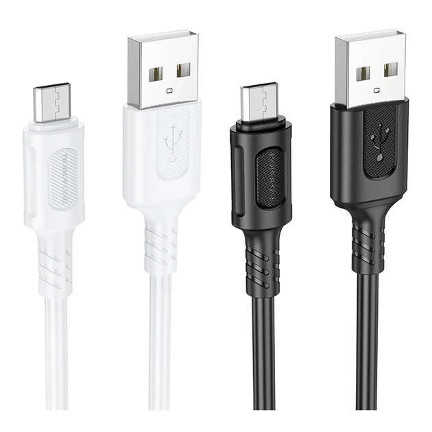 USB Borofone BX111 Micro 2.4A Белый - изображение 2