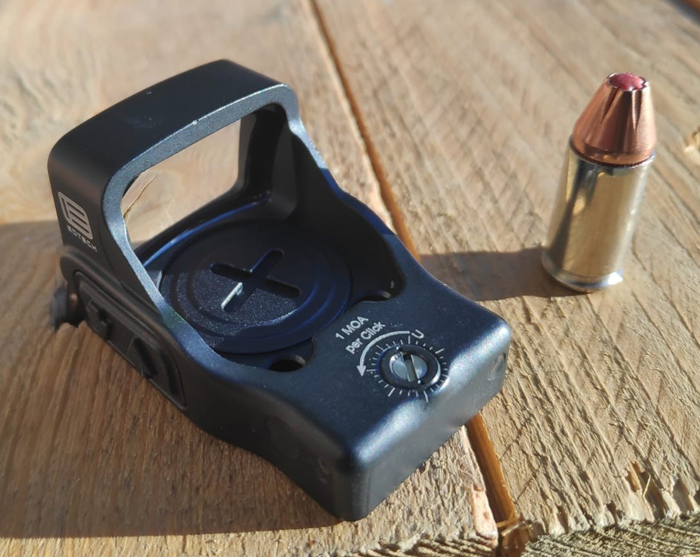 Коллиматорный прицел на пистолет EOTech EFLX Mini 3MOA 8 уровней яркости и ночной режим Черный (EFLX3RW) - изображение 5