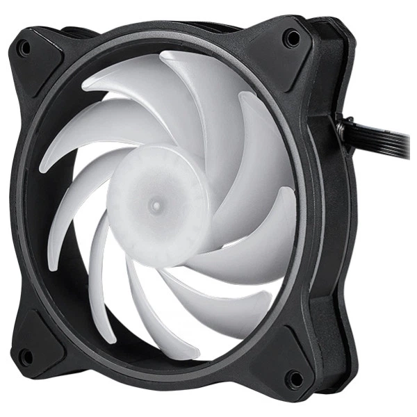 Вентилятор для корпуса Chieftec ZF-1225RGB-R 120мм реверсивный 4 pin PWM + 3 pin 5V ARGB - изображение 2