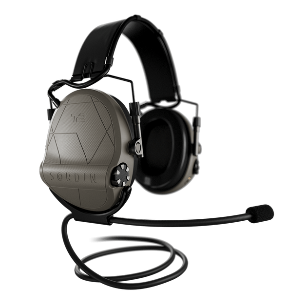 Активні навушники Sordin Supreme T2 Headband IP68 SNR 29 4 режими звуку Tan (303005-10P) - зображення 4