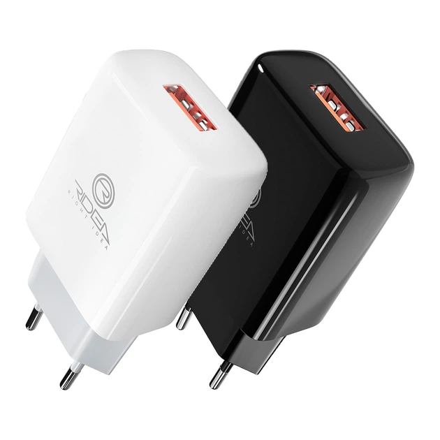 Сетевое Зарядное Устройство Ridea RW-11011 Element 2.1 A Черный - изображение 2