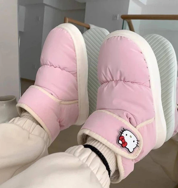 Водонепроницаемые угги дутики обуви Хелоу Кити Sanrio Hello Kitty принт аниме, 36-37 размер - Фото 2 Водонепроницаемые угги дутики обуви Хелоу Кити Sanrio Hello Kitty принт аниме, 36-37 размер - изображение 2