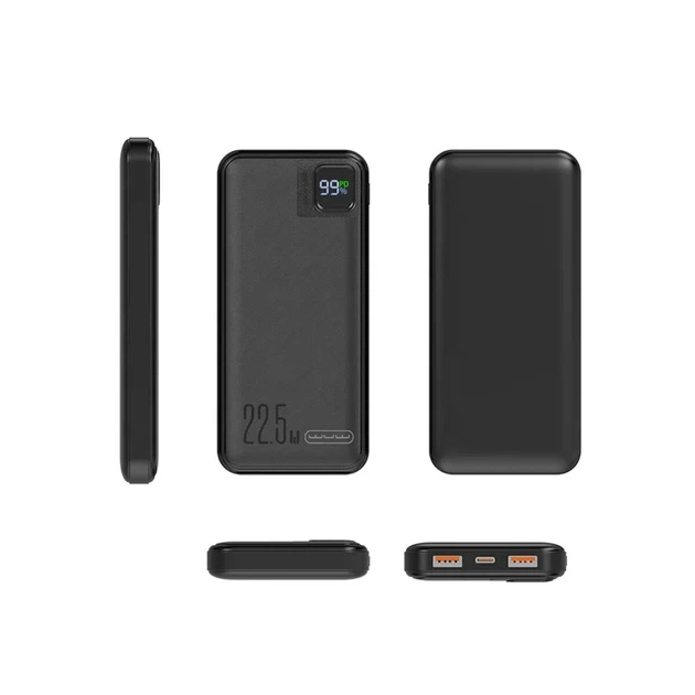 Зовнішній аккумулятор WUW Y137 (PD22.5W quick charge) 10000mAh Black (Y137) - зображення 3
