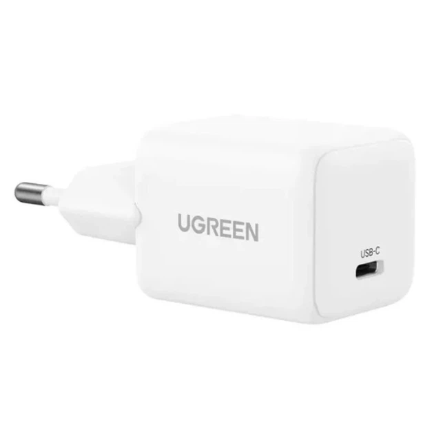 Сітчасте зарядне пристрій UGREEN 20W USB-C GaN Fast Charger EU (UGR-55554) - зображення 3
