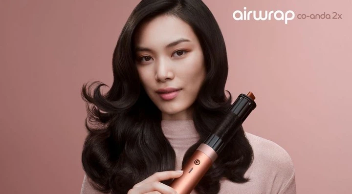 Стайлер Dyson Airwrap Co-anda2x Multi Hair Styler Straight+Wavy Amber Silk (143034-01) - изображение 2