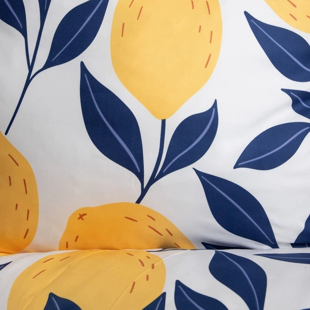 Komplet pościeli Homla Ec Sidrum Poszewka na pościel 140x200 cm + Poszewka na poduszkę 70x80 cm (5906496728693) - obraz 3