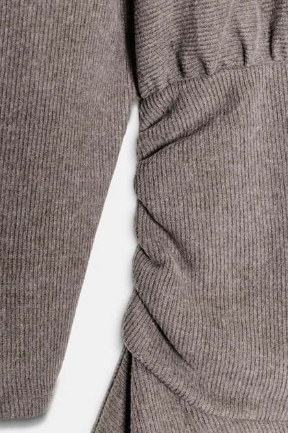 М'яка сукня з широким паском Zara 5584/806 L Коричнева (05584806707L) - Фото 7 М'яка сукня з широким паском Zara 5584/806 L Коричнева (05584806707L) - зображення 7