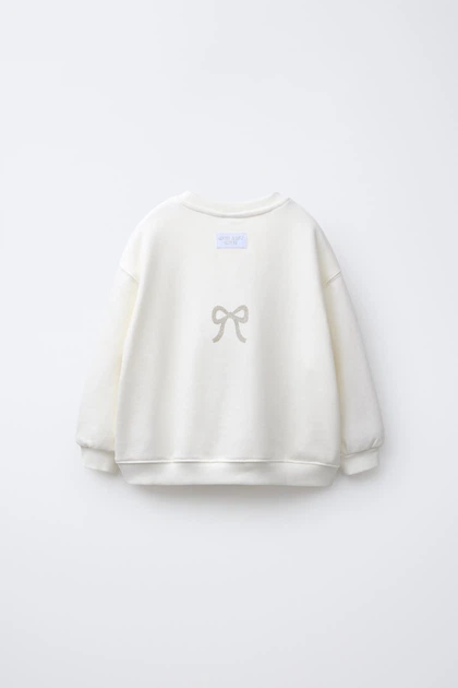 Світшот з блискучим містом Zara 5431/531 86см Бежевий (0543153180586) - изображение 2