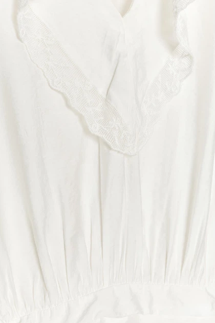 Коротка сукня з вишивкою та воланами Zara 0881/392 M Біла (00881392250М) - зображення 6
