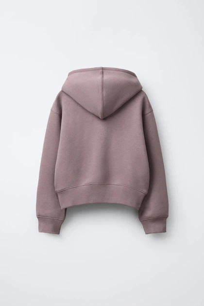 Базове худі з етикеткою Zara 0935/601 122см Рожевий (00935601926122) - изображение 2